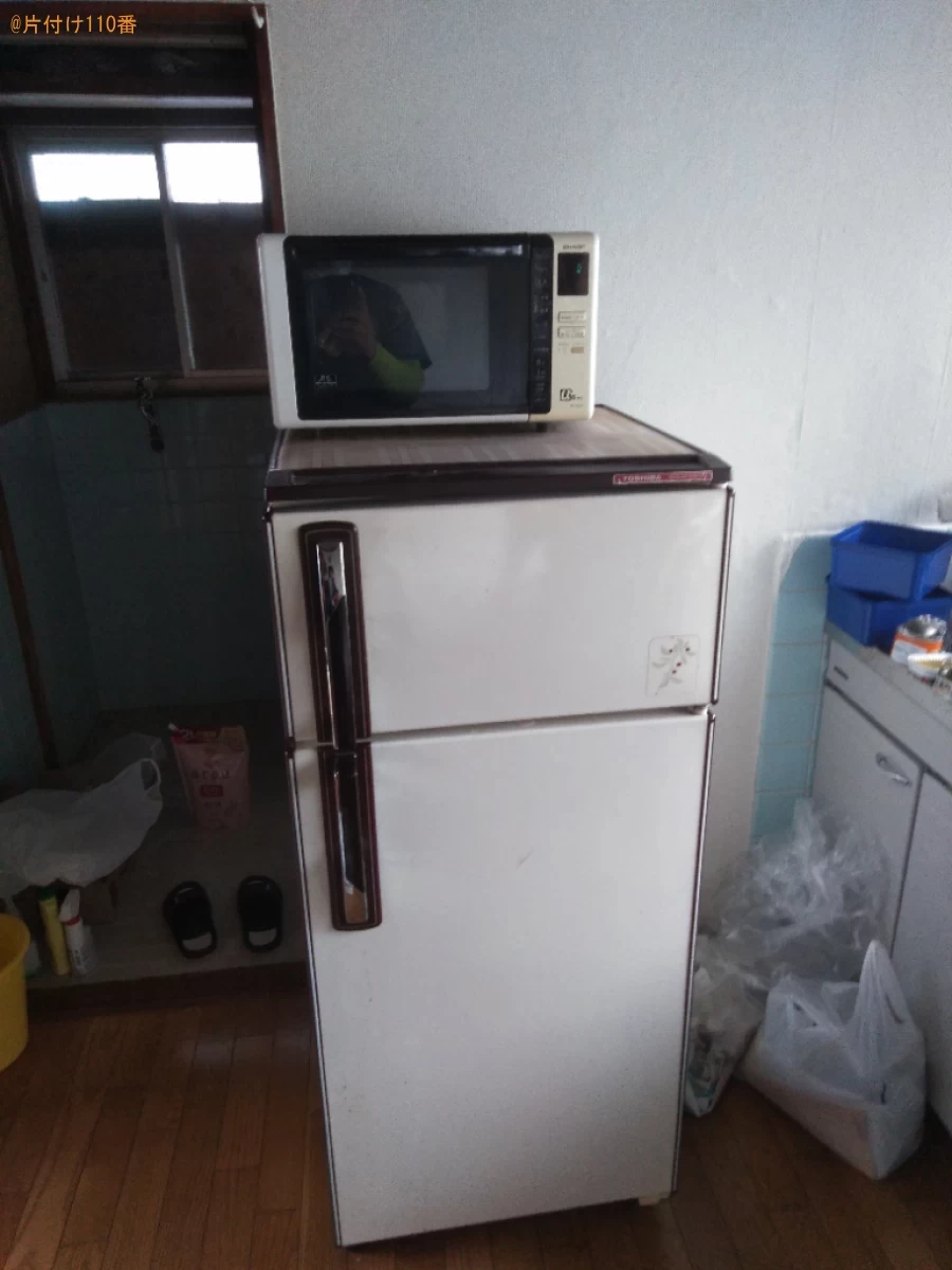 【松山市祇園町】冷蔵庫、四人用ダイニングテーブル等の回収・処分